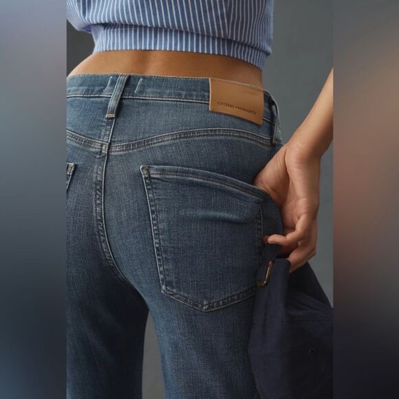 CITIZENS OF HUMANITY Jeans Boot Cut Isola High Waist Med Wash Blue Size 25 - Picture 3 of 13